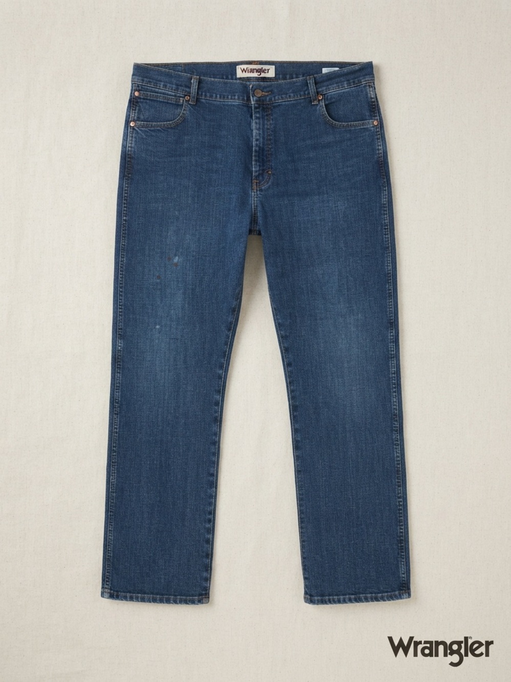 Men's Slim Bootcut Jeans - Medium Wash Blue 40x30